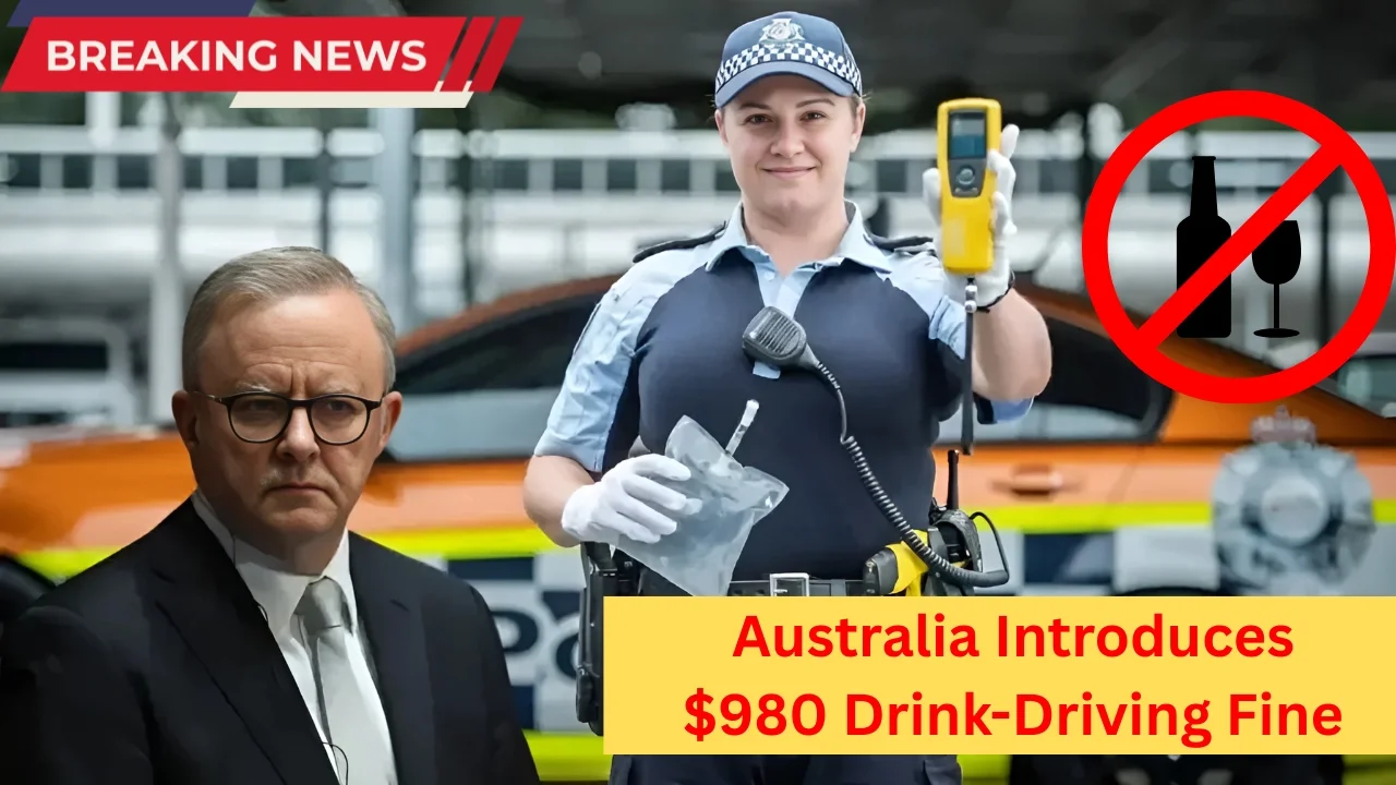 Typical $300 Fines for Eating or Drinking While Driving in Australia 2025