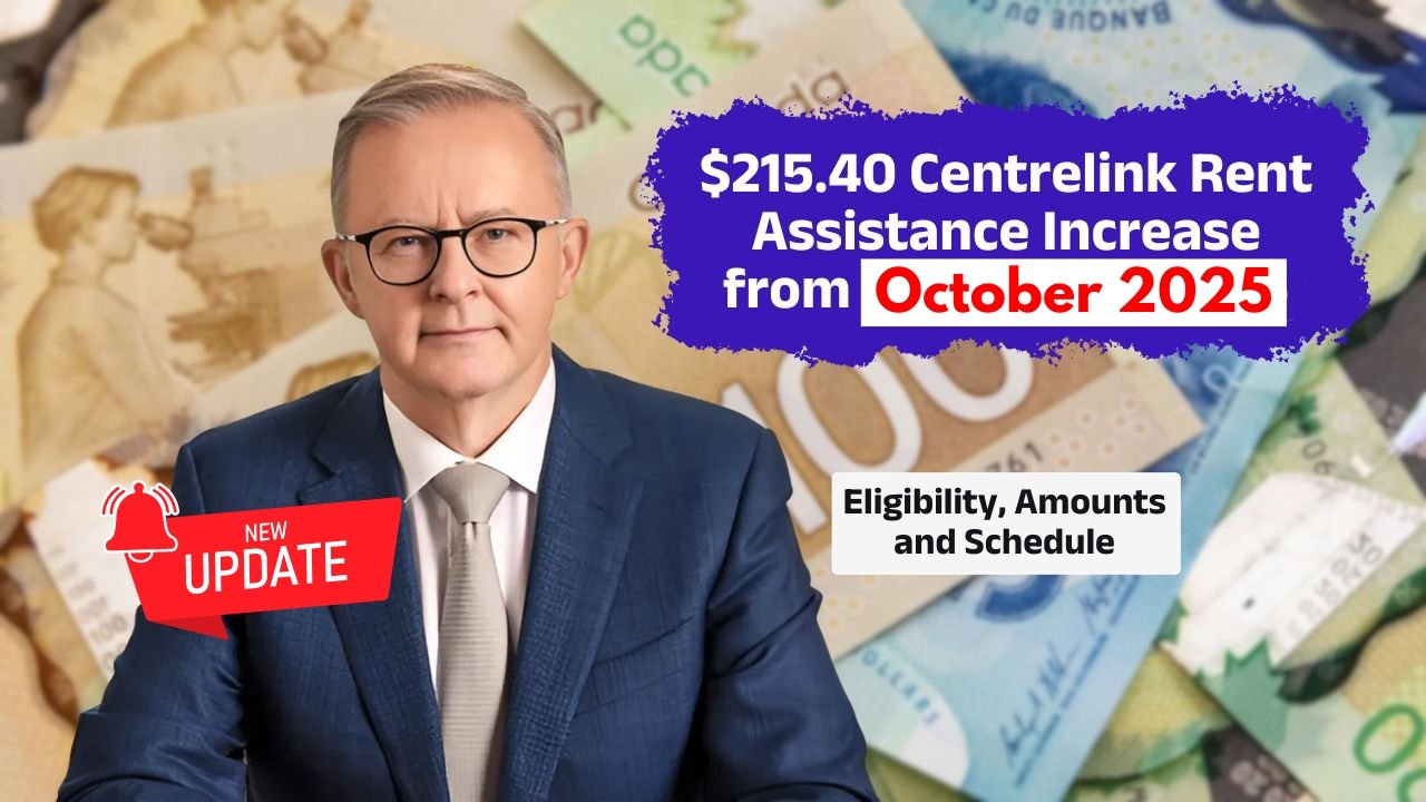 Centrelink Rent Assistance Increase 2025 – Extra $215.40 from October Explained
