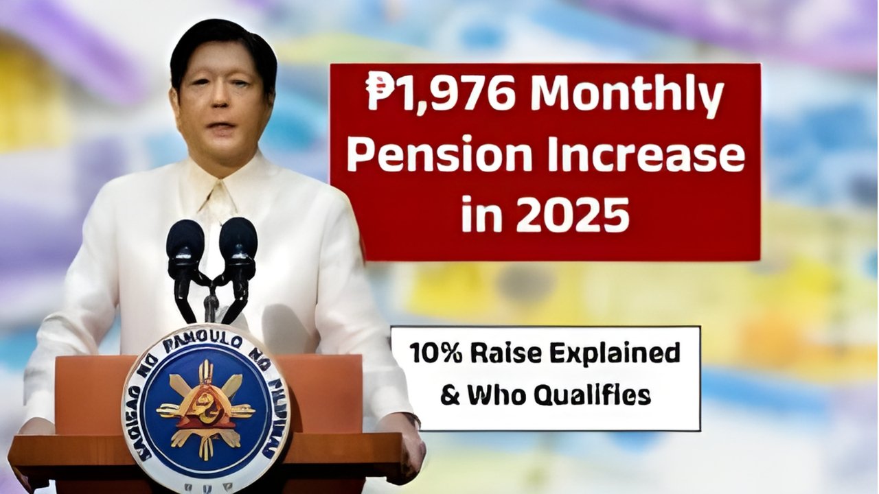 Philippines Pension Rise 2025: ₱1,976 Monthly Increase – Who Can Claim It?